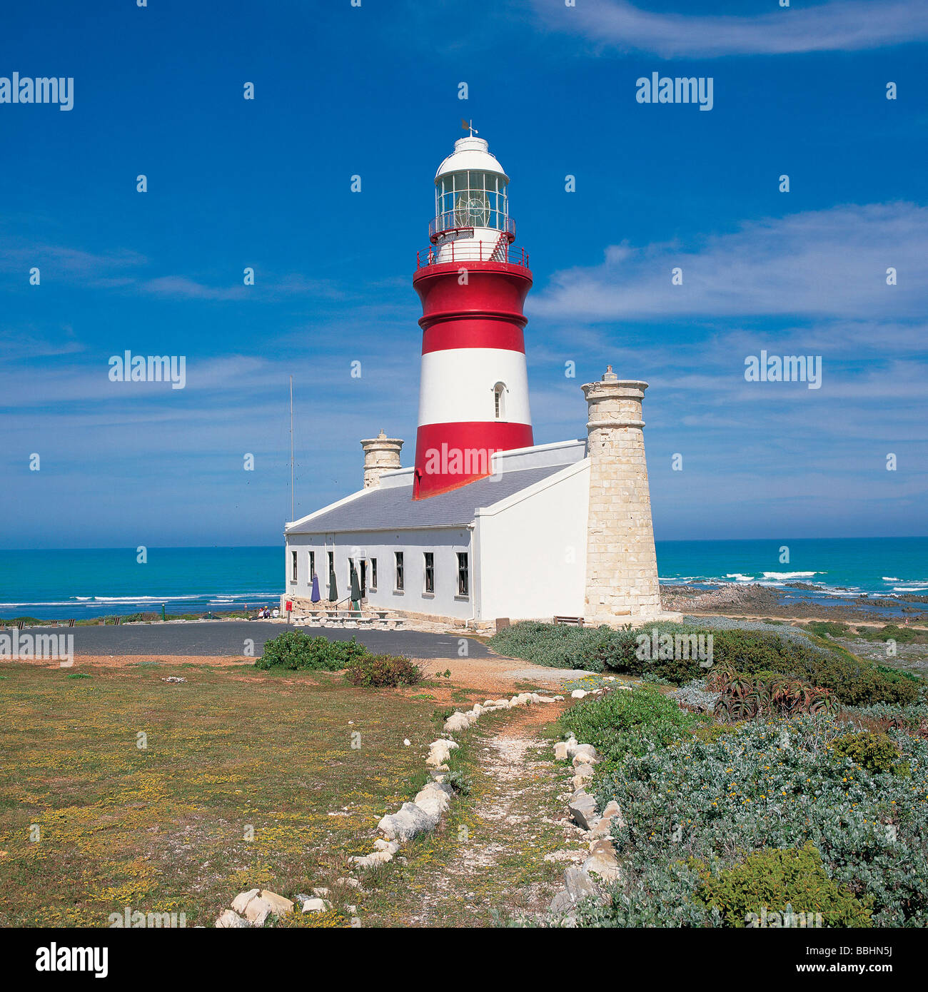 CAPE AGULHAS punta meridionale dell'Africa n Foto Stock