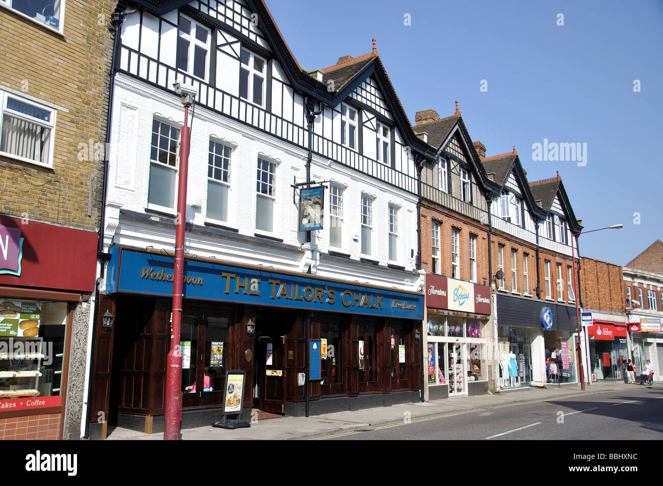 High Street, Sidcup, Il London Borough of Bexley, Greater London, England, Regno Unito Foto Stock