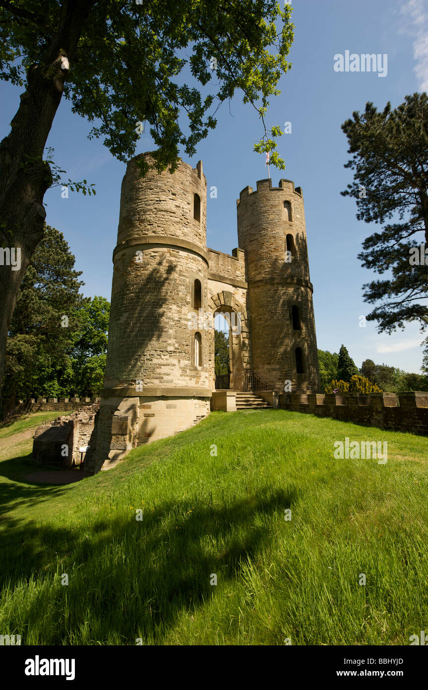 Castello di Wentworth e giardini Stainborough Barnsley Foto Stock