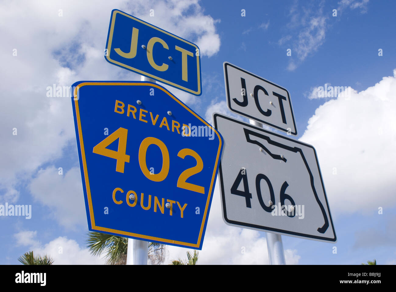 Florida segnaletica stradale Foto Stock