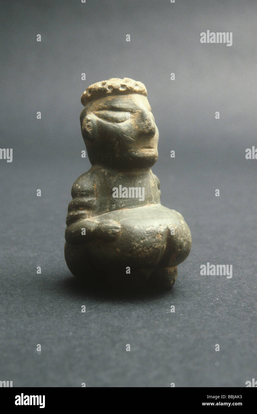 Piccola statuetta da Catal Huyuk 8000-7000BC Foto Stock