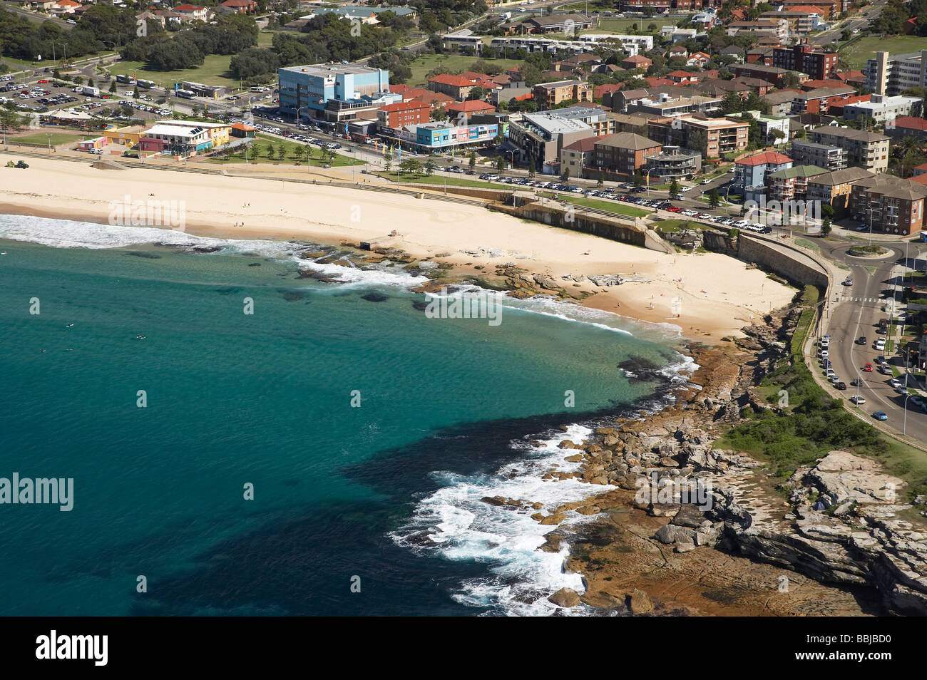 Maroubra Beach Sydney New South Wales AUSTRALIA antenna Foto Stock