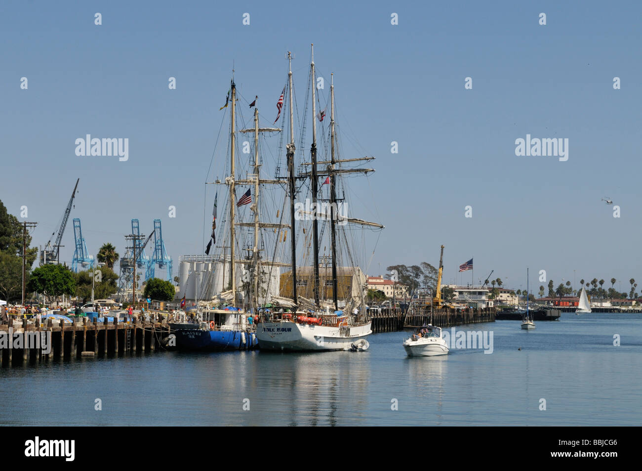 Stile classico tall ship SSV Mour Tole Foto Stock