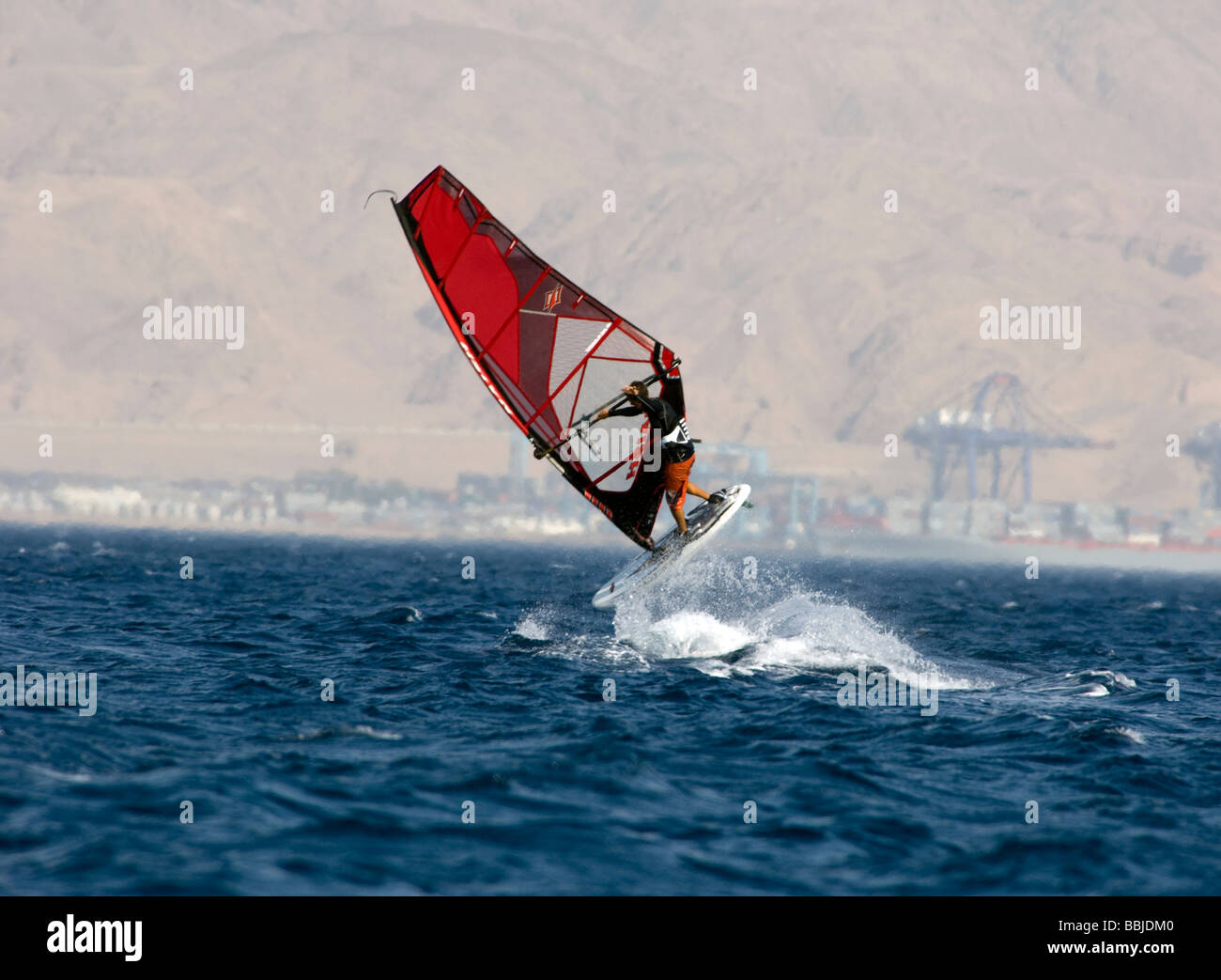 Radical Free Style Windsurf a Eilat 005 Foto Stock