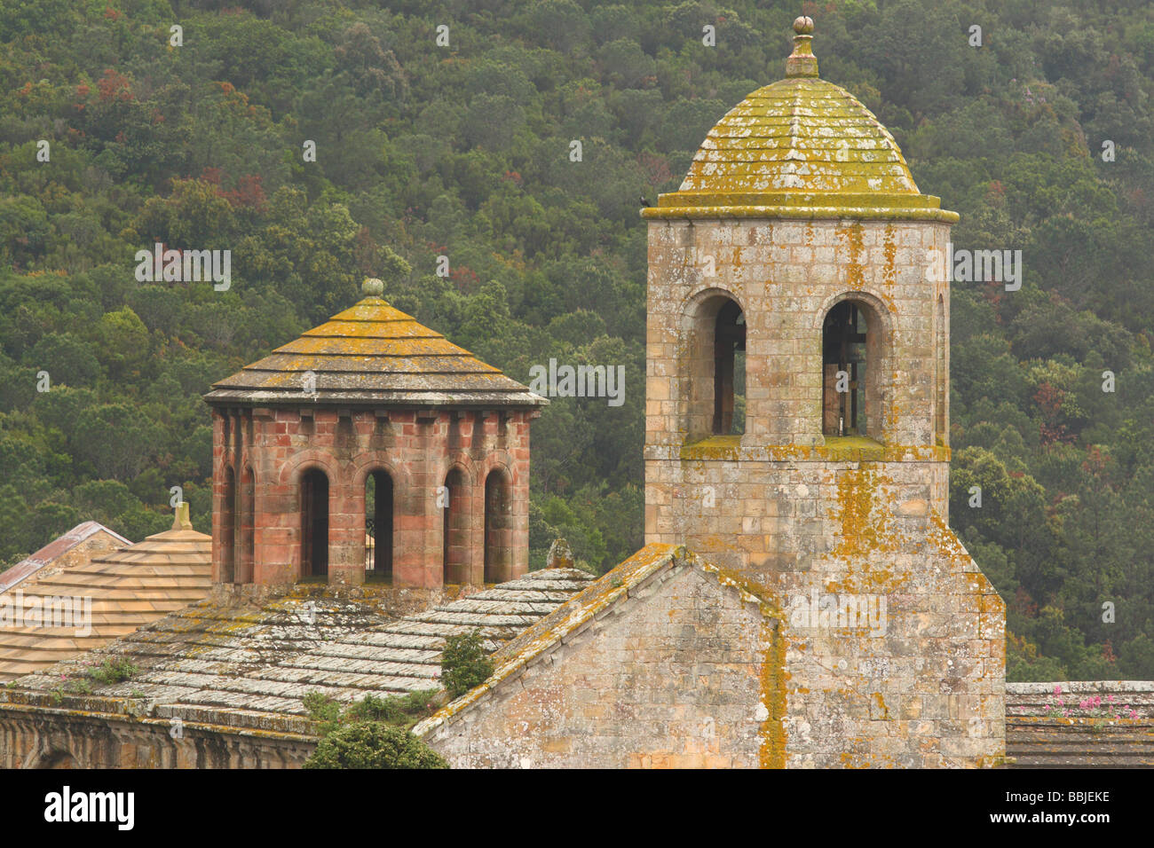 Fontfroide Abbazia Benedettina Languedoc-Roussillon Francia Foto Stock