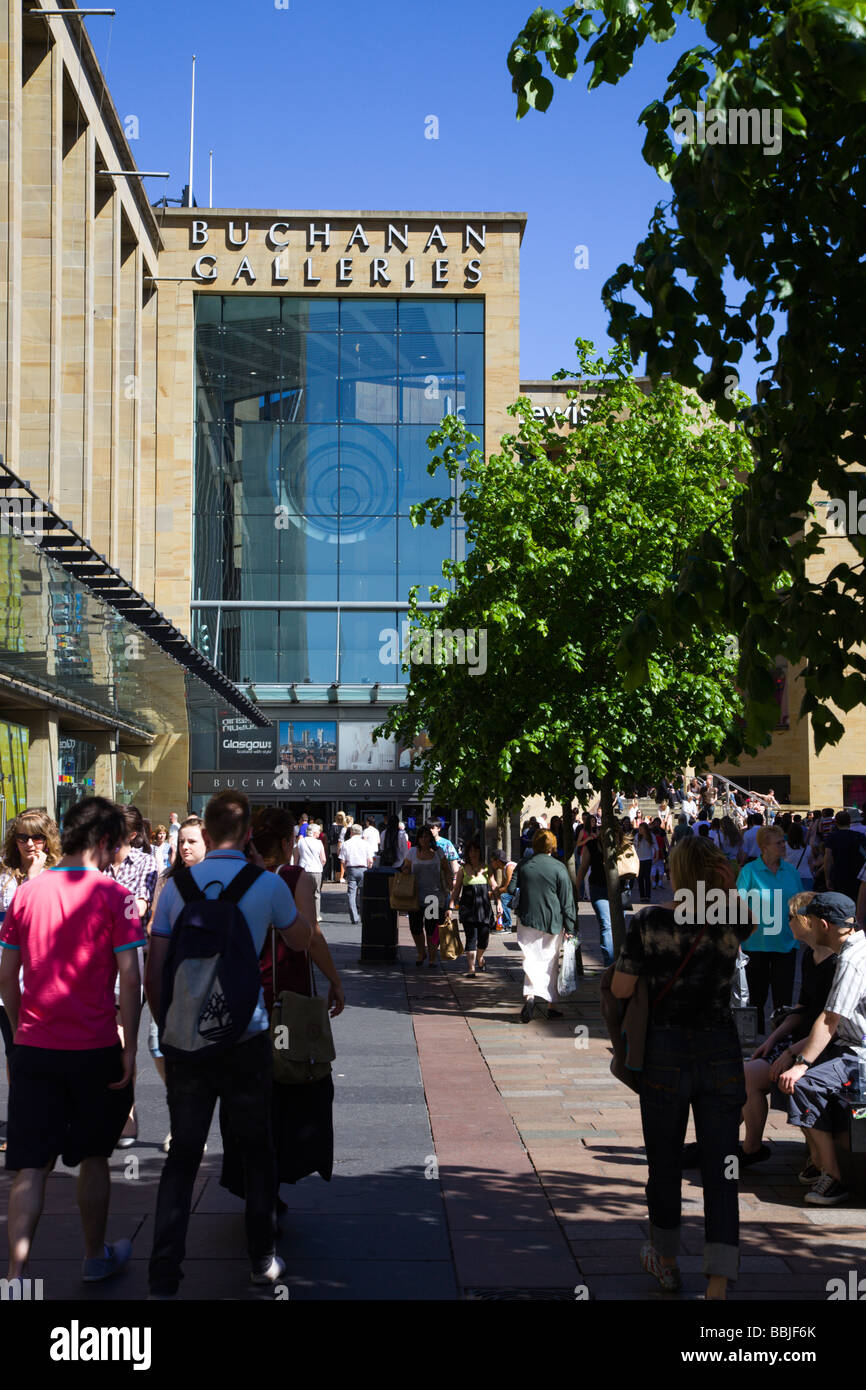 Buchanan Galleries da Sauchiehall Street Foto Stock