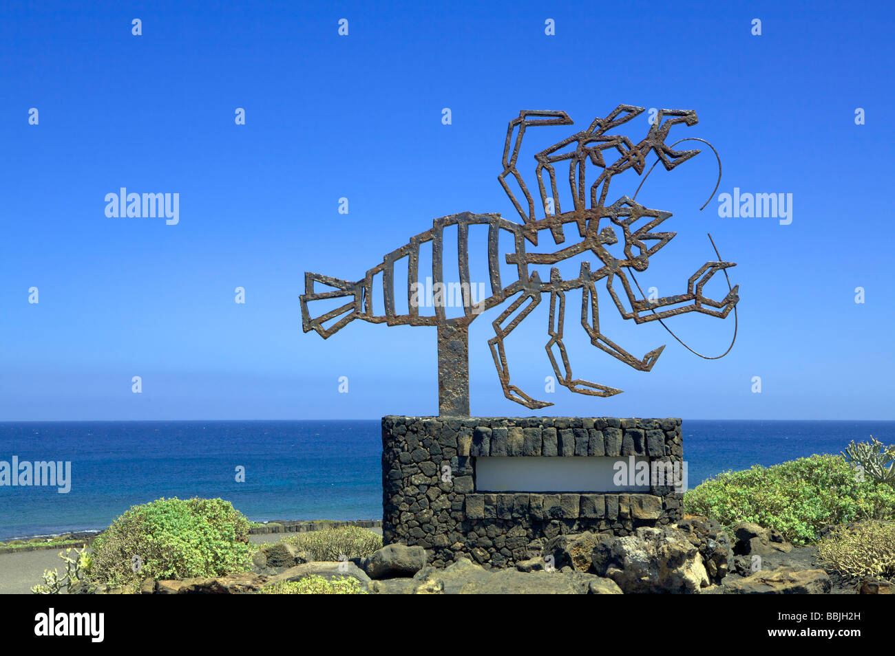 Jameos del Agua, Lanzarote. Il più popolare attrazione turistica dell'isola di Lanzarote. Scoperto da Cesar Manrique. Foto Stock