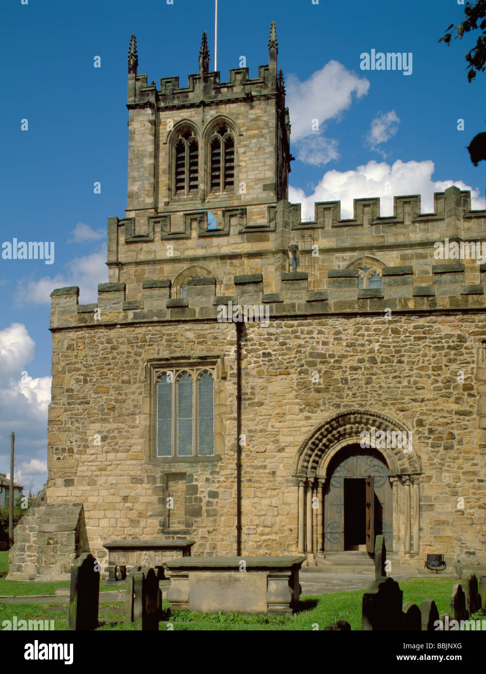 Santa Maria la Chiesa Parrocchiale, Barnard Castle, Teesdale, County Durham, Inghilterra, Regno Unito. Foto Stock