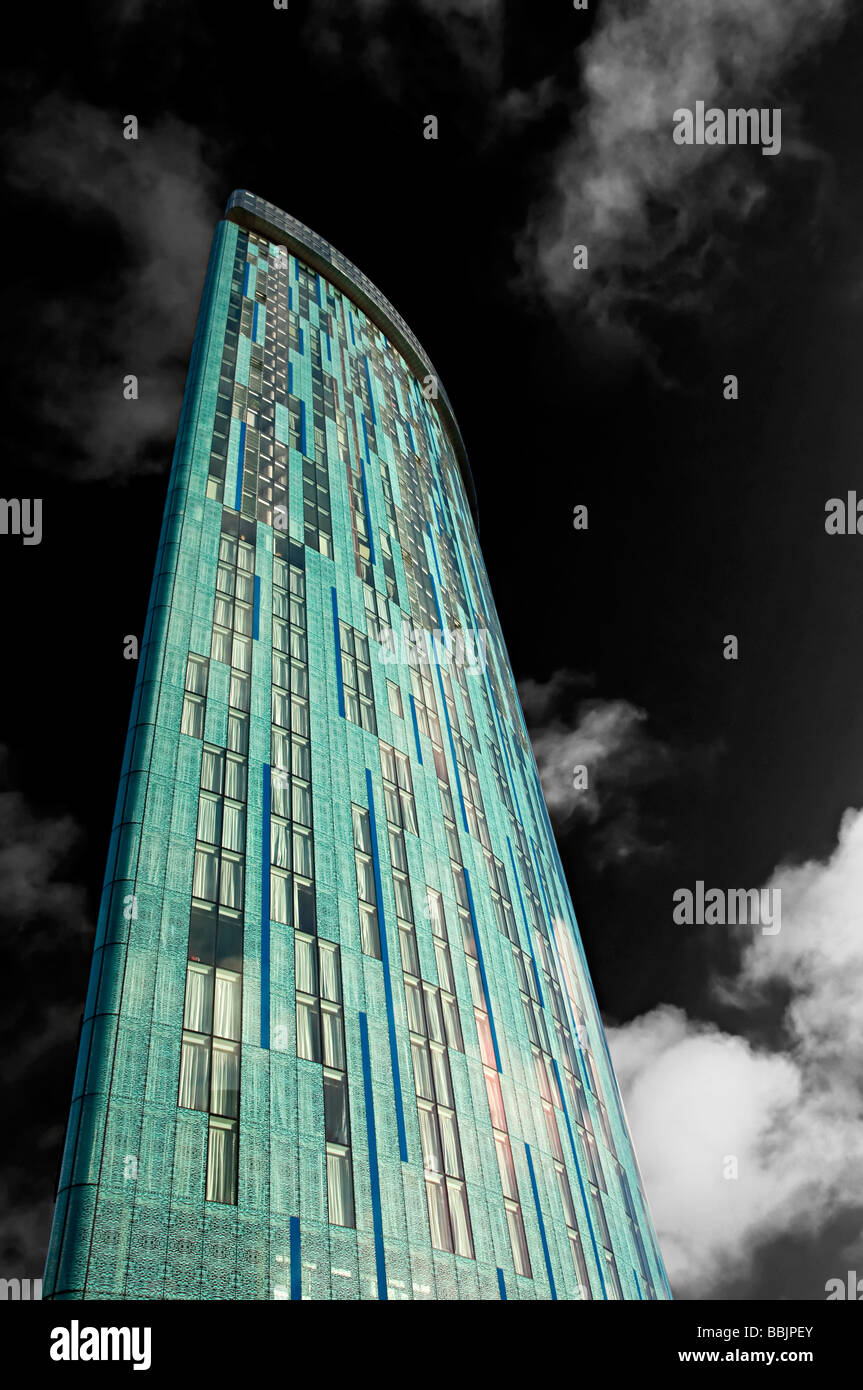 Beetham Tower birmingham un misto di sviluppo di hotel residenziale ed elevata proprietà di aumento Foto Stock