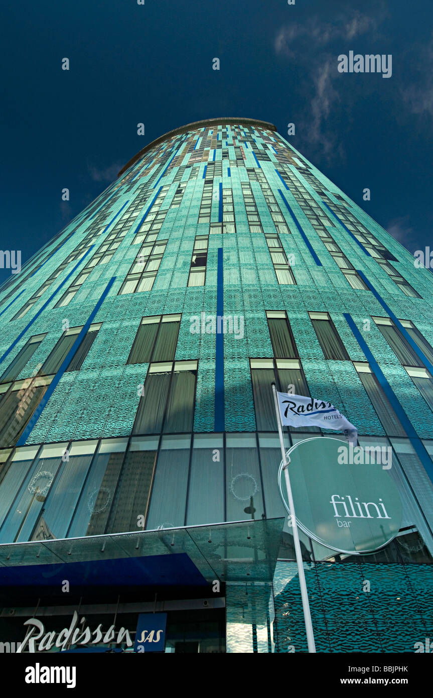 Beetham Tower birmingham un misto di sviluppo di hotel residenziale ed elevata proprietà di aumento Foto Stock