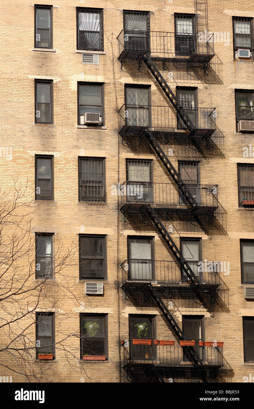 Appartamenti New York City NY USA Foto Stock