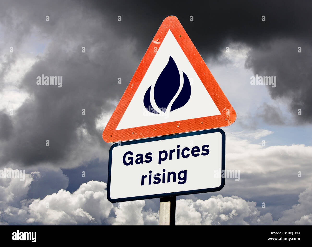 Prezzi del gas, bollette, costi del carburante in aumento nel Regno Unito - inflazione, IVA o costo della vita Foto Stock