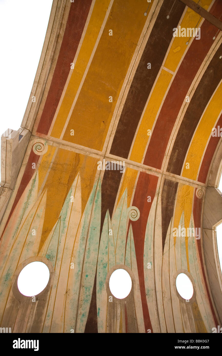 Arcosanti sperimentale comunità vivente Cordes Junction, Arizona Foto Stock