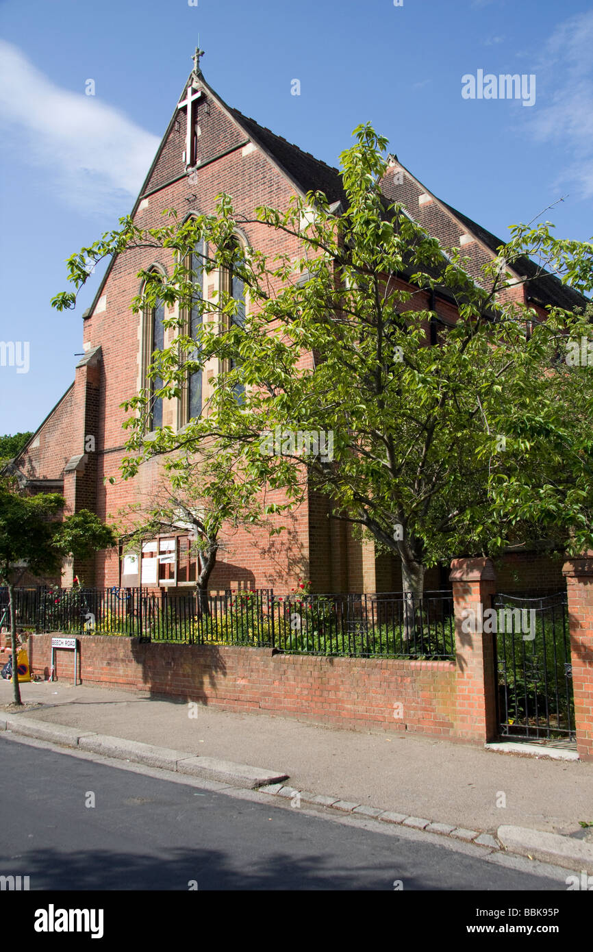 San Filippo la chiesa di strada di Faggio Norbury SW16 Foto Stock