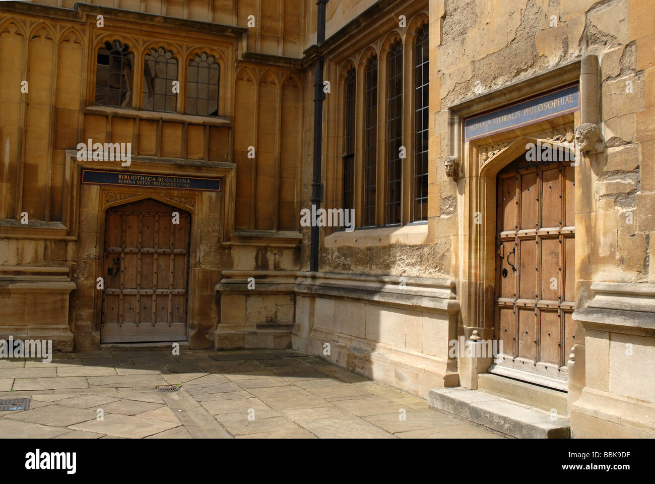 La Bodleian Library di Oxford, Oxofordshire, Inghilterra Foto Stock