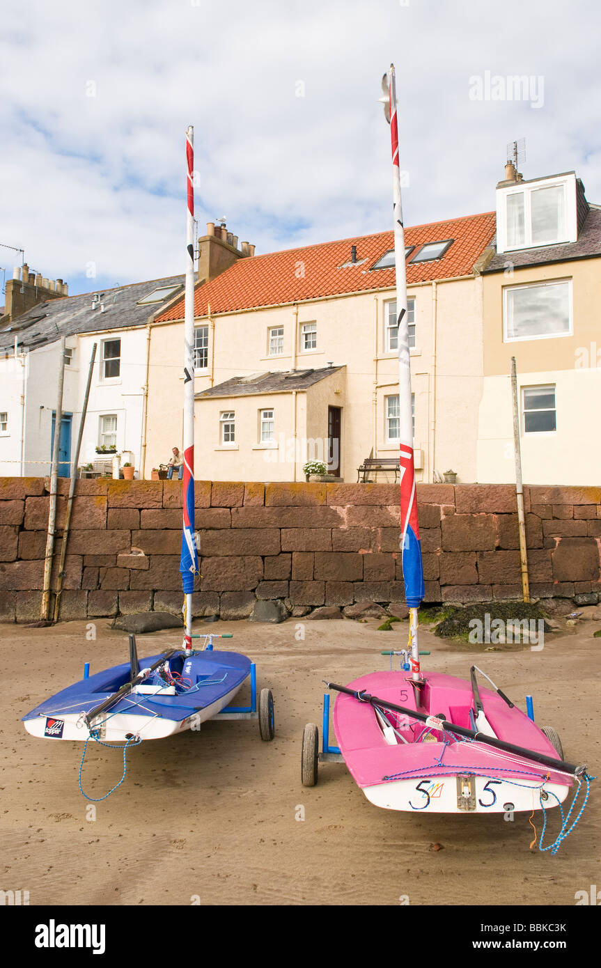 Topper derive sulla spiaggia a North Berwick, Scozia. Foto Stock