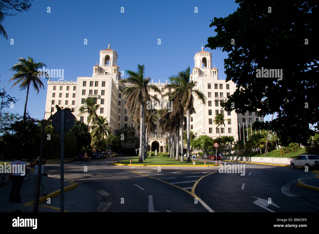 Vista esterna del Hotel Nacional Havana Cuba Foto Stock