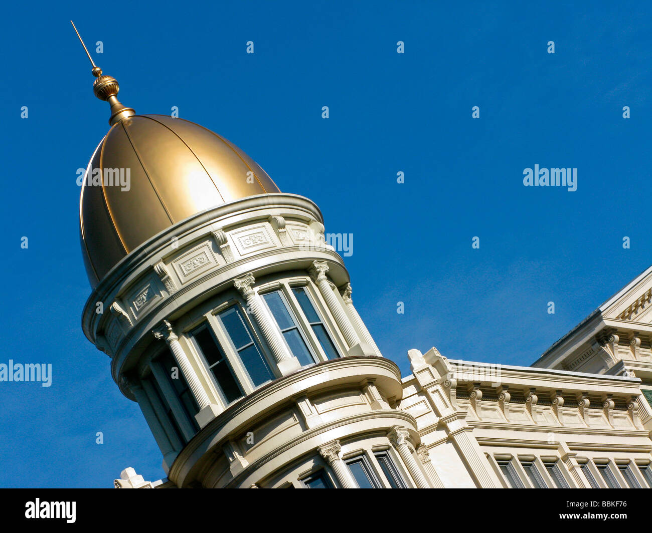 Gold dome Foto Stock