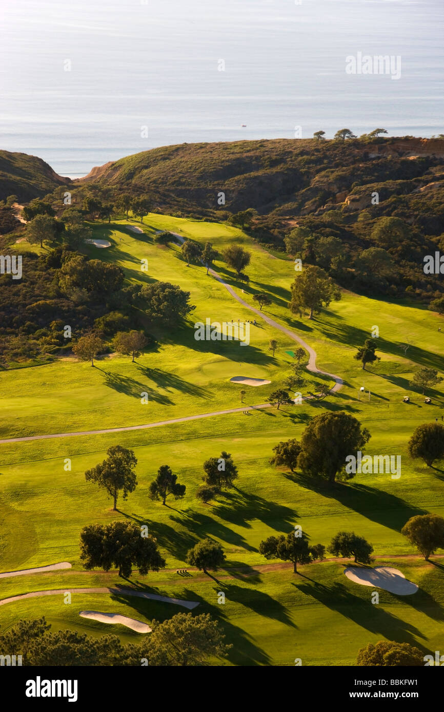 Campo da Golf di Torrey Pines, della Contea di San Diego La Jolla California Foto Stock