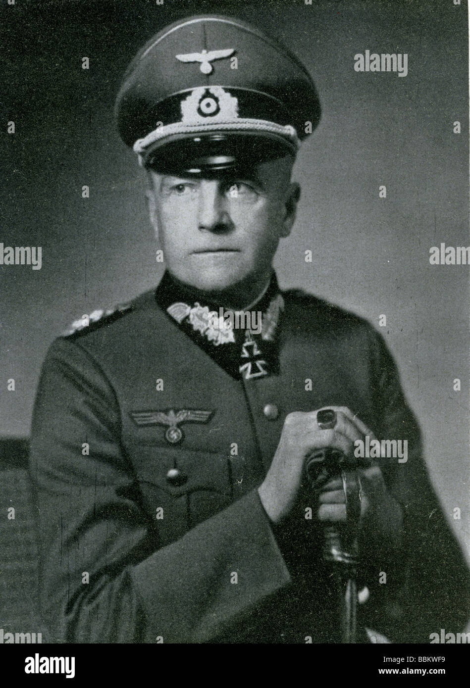 WALTER von BRAUCHITSCH tedesco nazista maresciallo di campo 1881-1948 Foto Stock