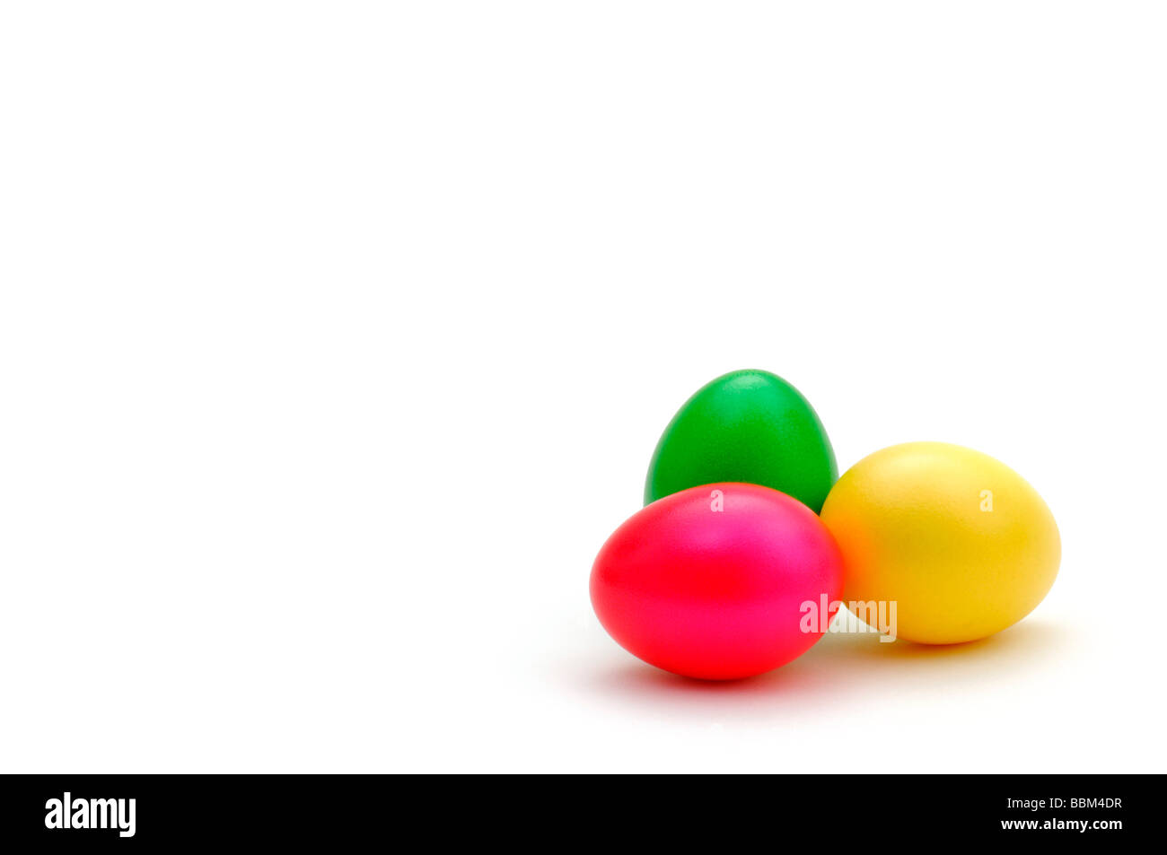 Colorate le uova di Pasqua, Pasqua Foto Stock