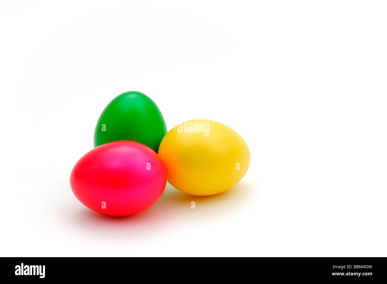 Colorate le uova di Pasqua, Pasqua Foto Stock