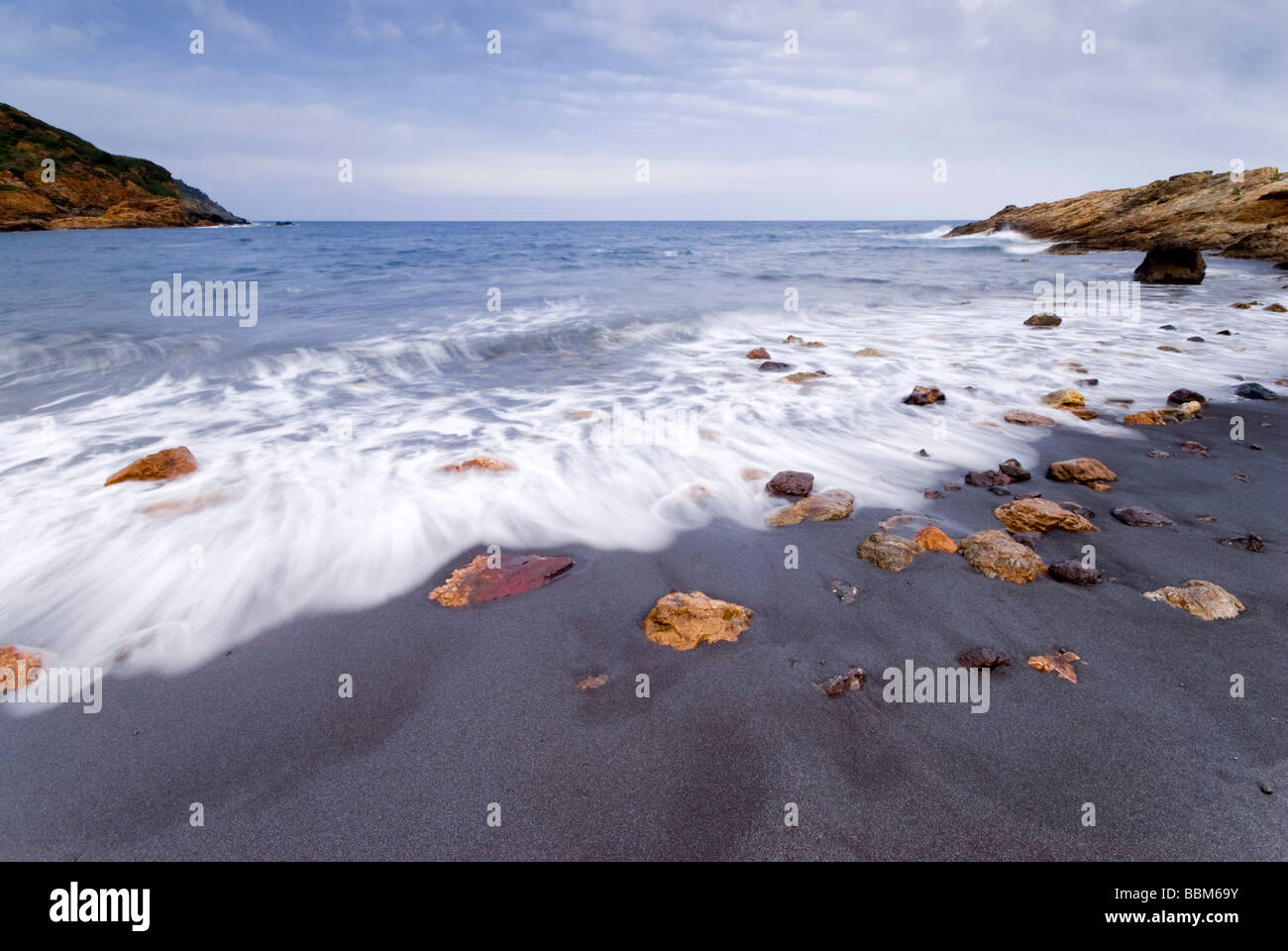 Gli interruttori sul isola d'Elba, Italia, Europa Foto Stock