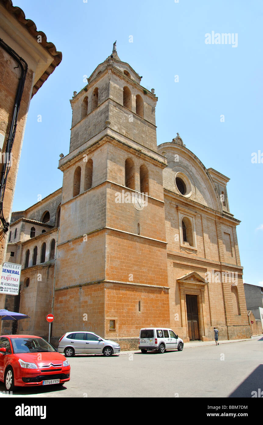 Chiesa parrocchiale di Sant Julia, Campos, Campos comune, Maiorca, isole Baleari, Spagna Foto Stock