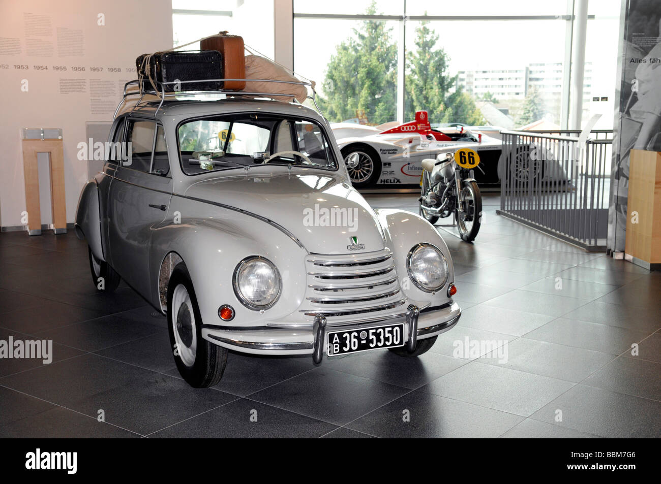 DKW 3 = 6 special class F 91 special sedan, museo mobile, Audi mondo Audi di Ingolstadt, Baviera, Germania, Europa Foto Stock