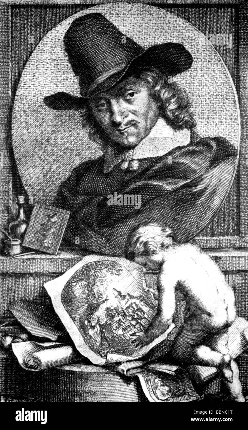 Ostade, Adriaen van, 10.12.1610 - 2.5.1684, pittore ed etcher olandese, a mezza lunghezza, incisione su legno, 19th secolo, , Foto Stock