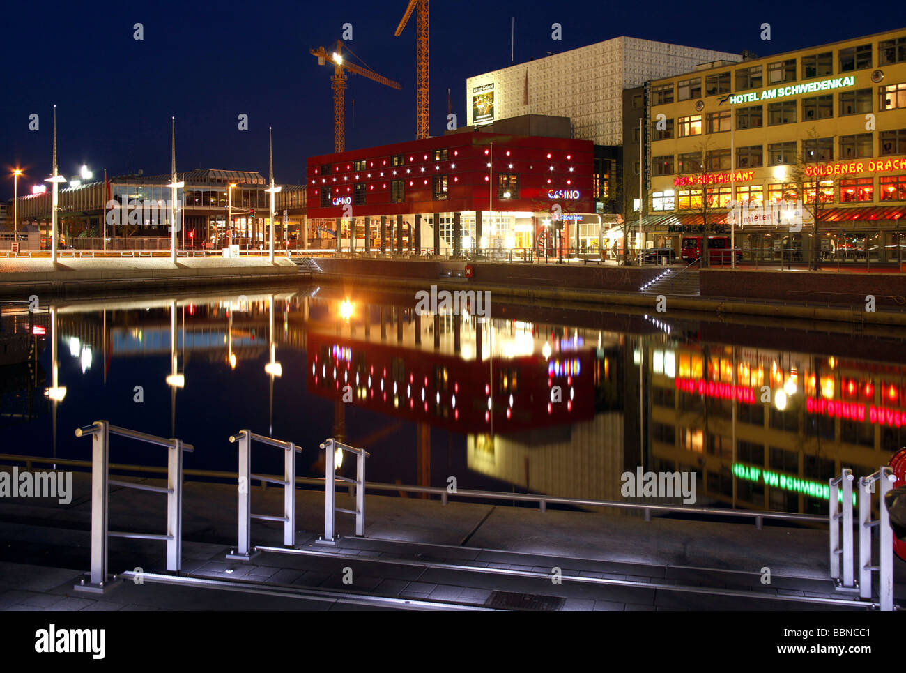 Casinò, Kiel, Schleswig-Holstein, Germania, Europa Foto Stock