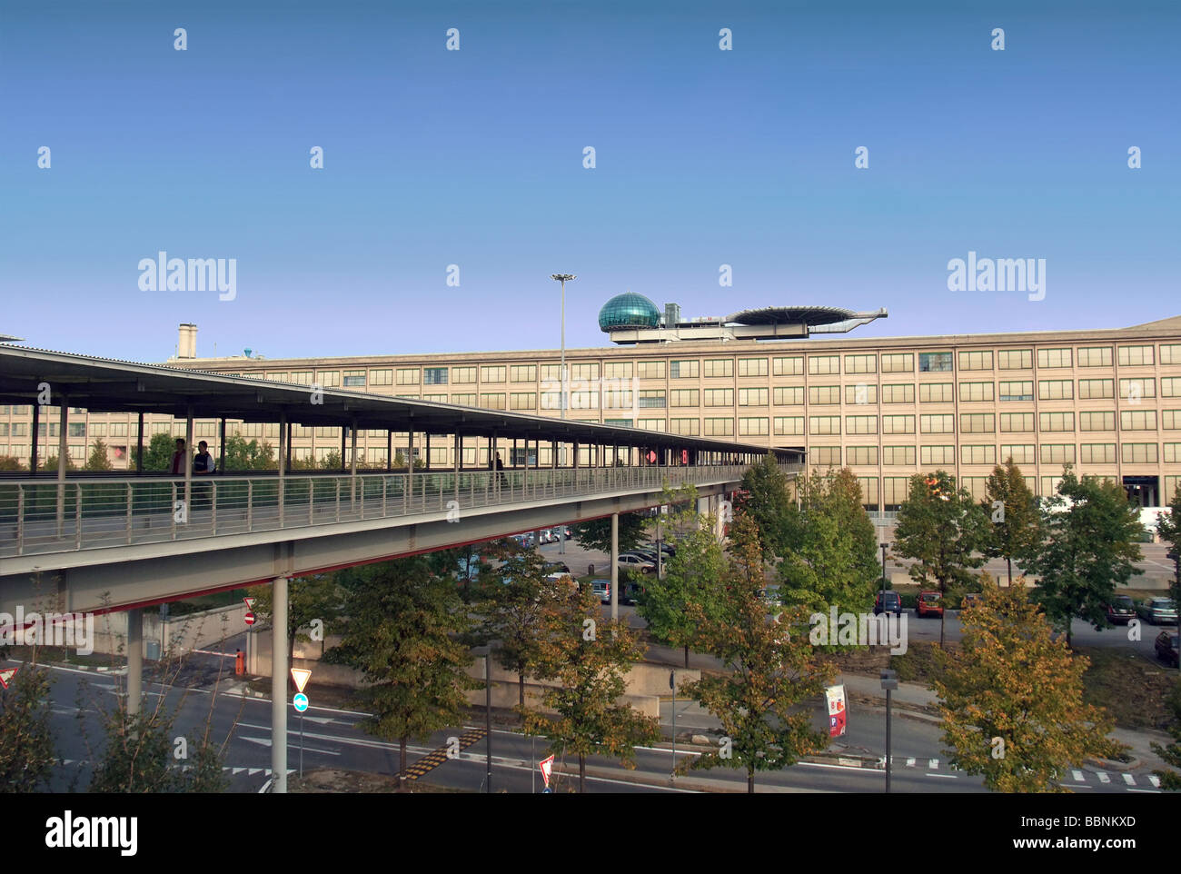Geografia / viaggi, Italia, Piemonte, Torino, edifici, Lingotto, stabilimento FIAT, costruito: 1916, esteso in anni ottanta da Renzo Piano, Additional-Rights-Clearance-Info-Not-Available Foto Stock