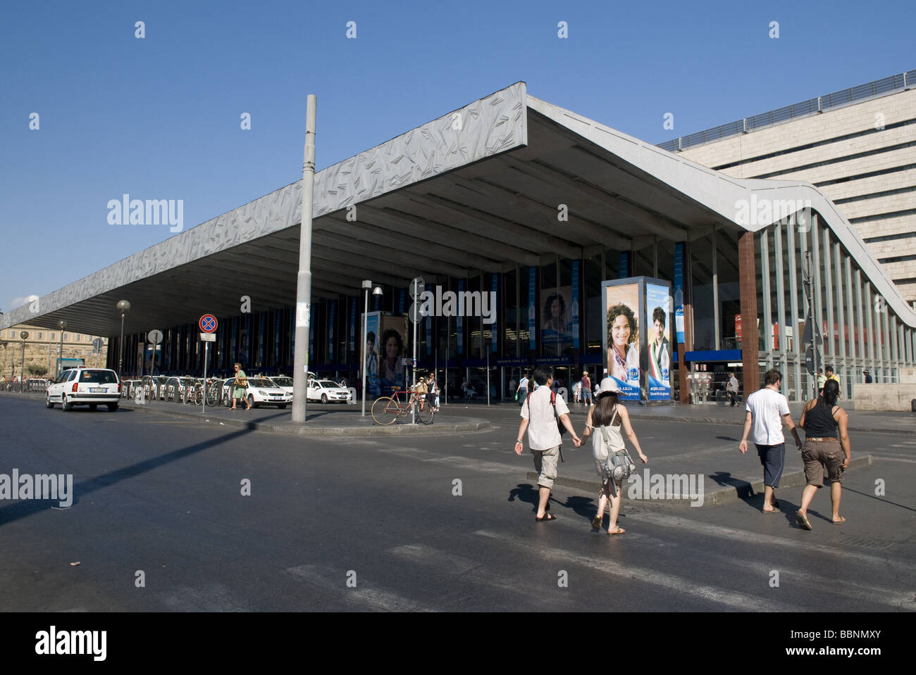 Geografia / viaggi, Italia, Roma Stazione Termini, vista esterna, Additional-Rights-Clearance-Info-Not-Available Foto Stock