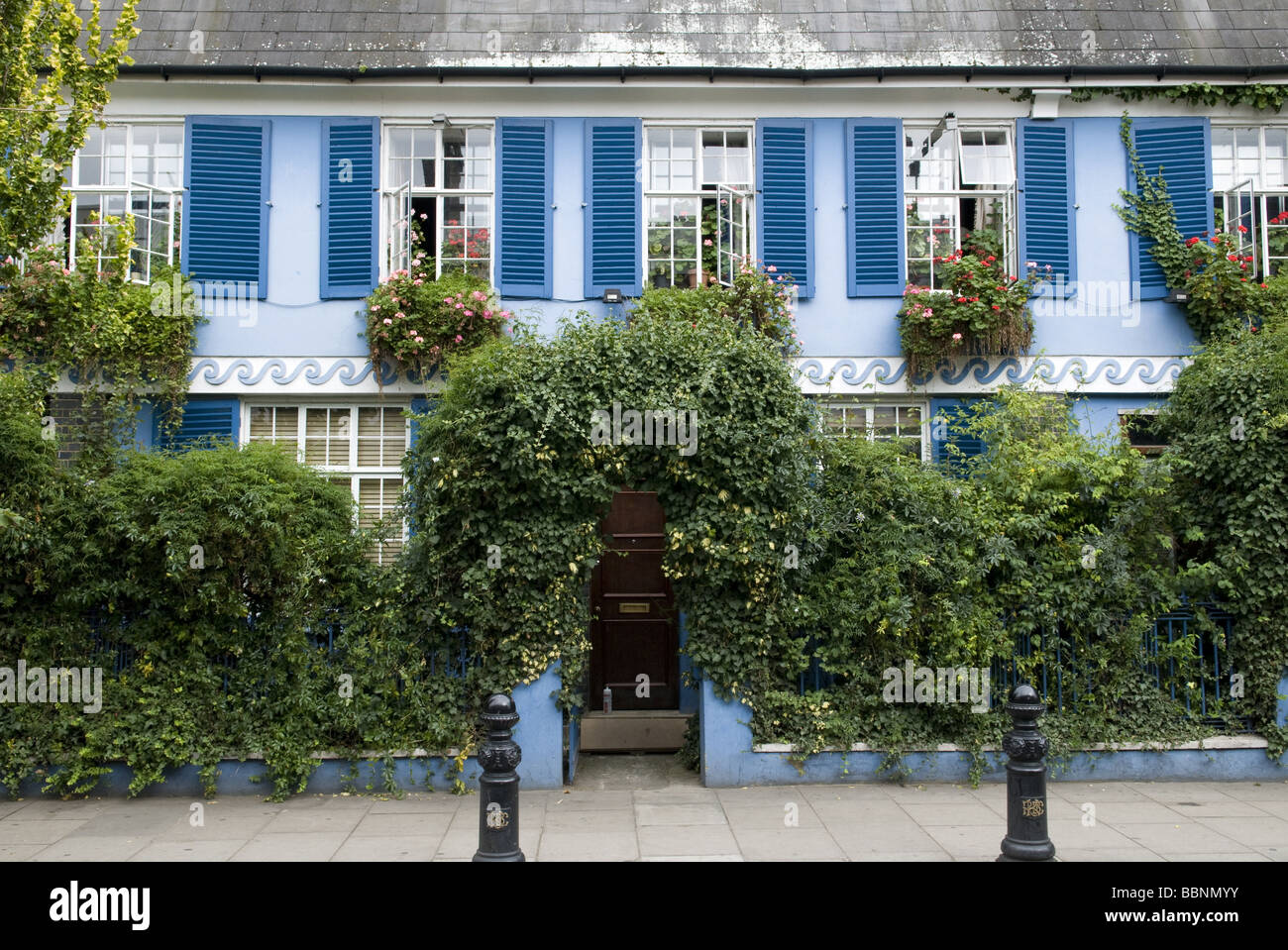 Geografia / viaggi, Gran Bretagna, London, Notting Hill, Portobello Road, cottage, Additional-Rights-Clearance-Info-Not-Available Foto Stock