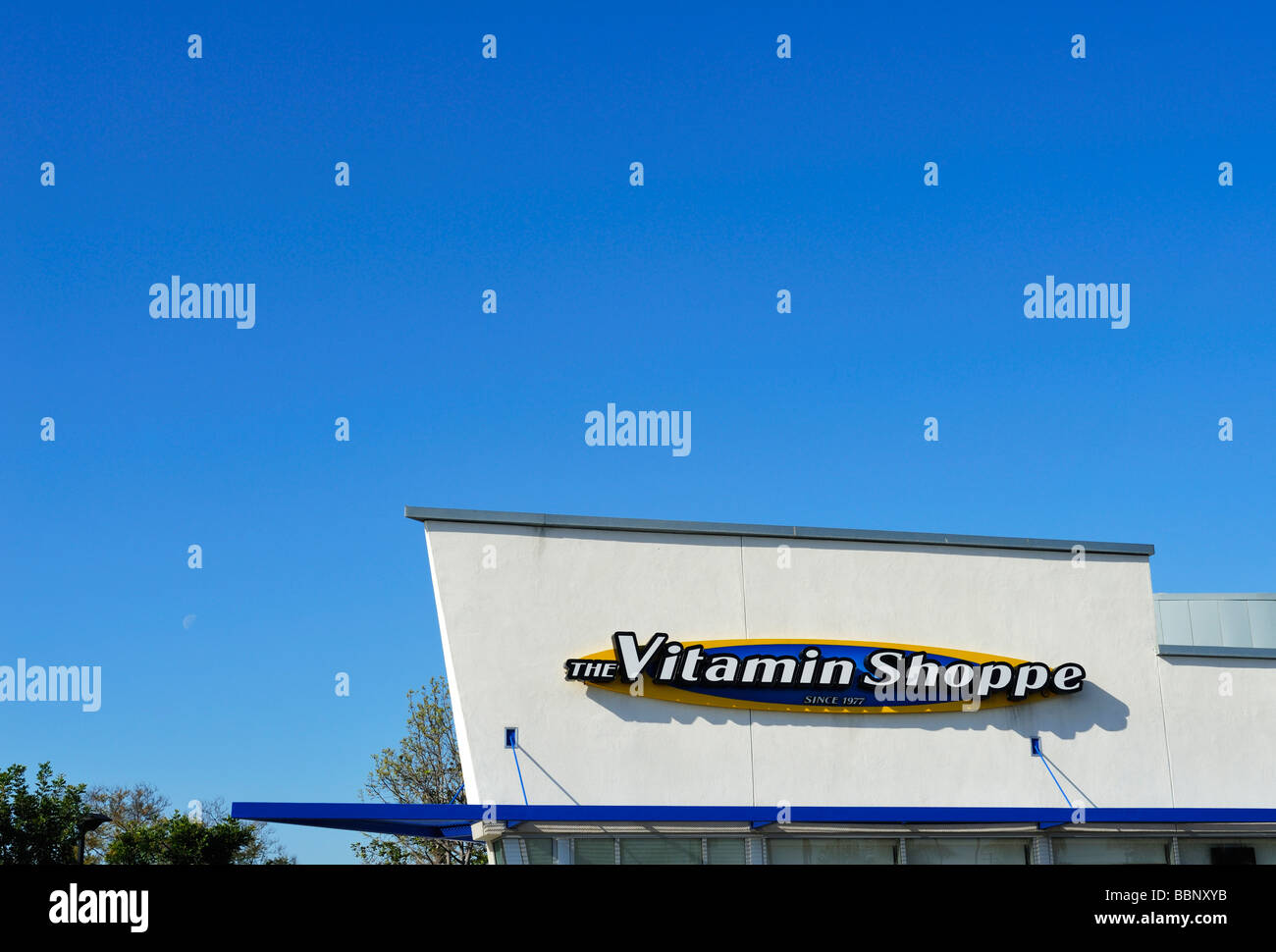 Il negozio Vitamin Shoppe, Long Beach CA Foto Stock