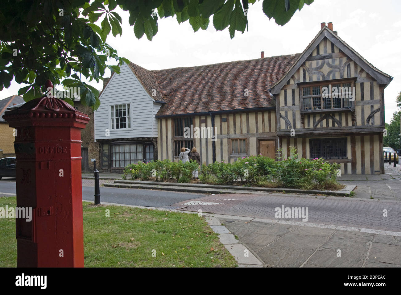 "L'Antica Casa' ' Walthamstow Village' ' Walthamstow Area di Conservazione" "London Borough of Waltham Forest" "East London GB Foto Stock