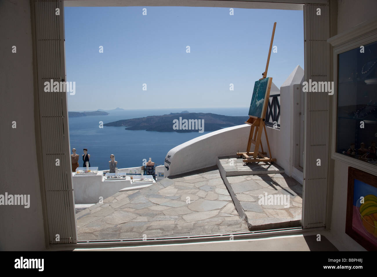 Santorini Holiday Paradise Foto Stock