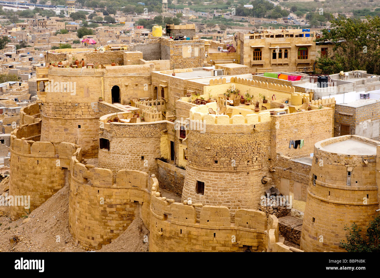 Jaisalmer Fort Rajasthan in India Foto Stock