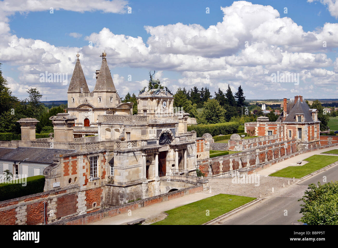 CHATEAU D'Anett, costruito nel 1550 da PHILIBERT DE L' ORME PER Diane de Poitiers, Henri II preferito, EURE-ET-LOIR (28), Francia Foto Stock