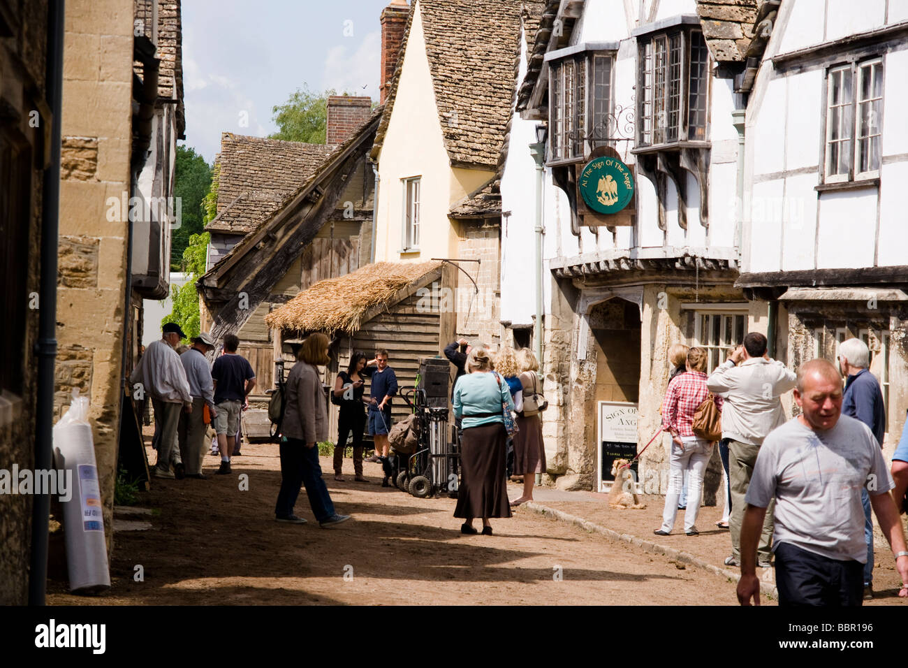 Lacock Wiltshire, Inghilterra Foto Stock