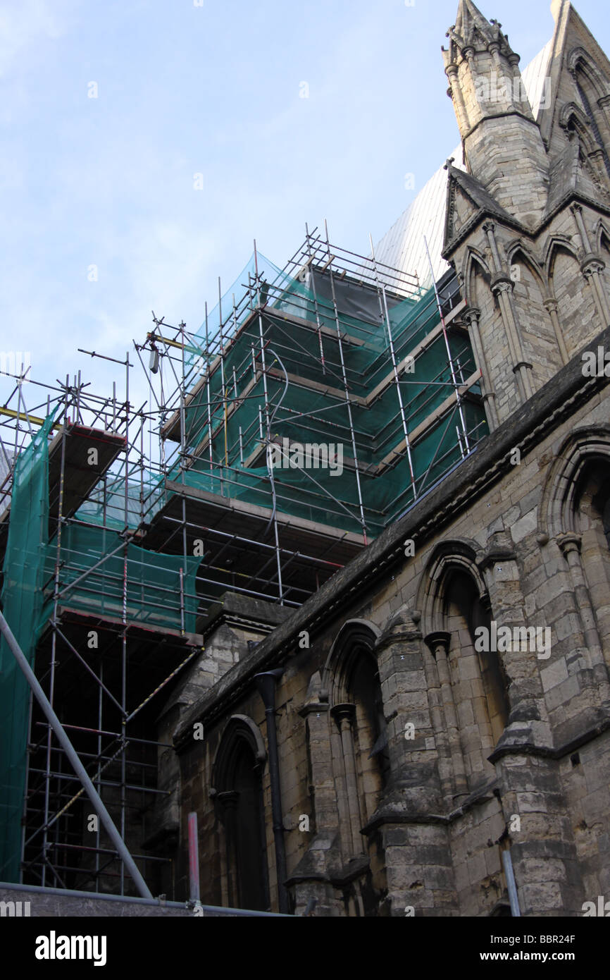 Cattedrale di Lincoln nella storica città di Lincoln Foto Stock