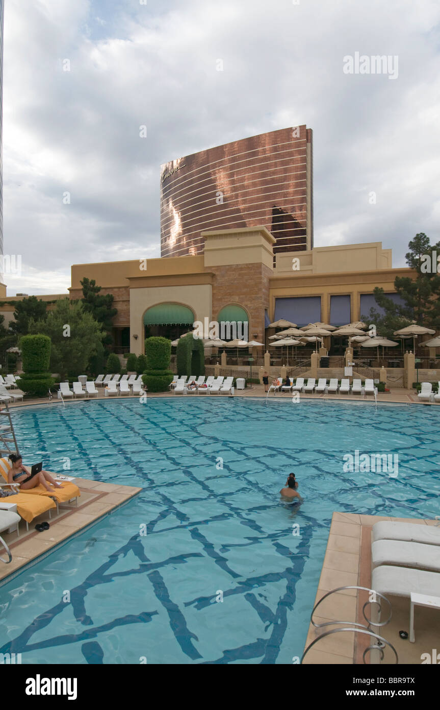 Wynns Steve Wynn e Encore Hotel e Casino uno dei resort più nuovi sul Las Vegas strip Foto Stock