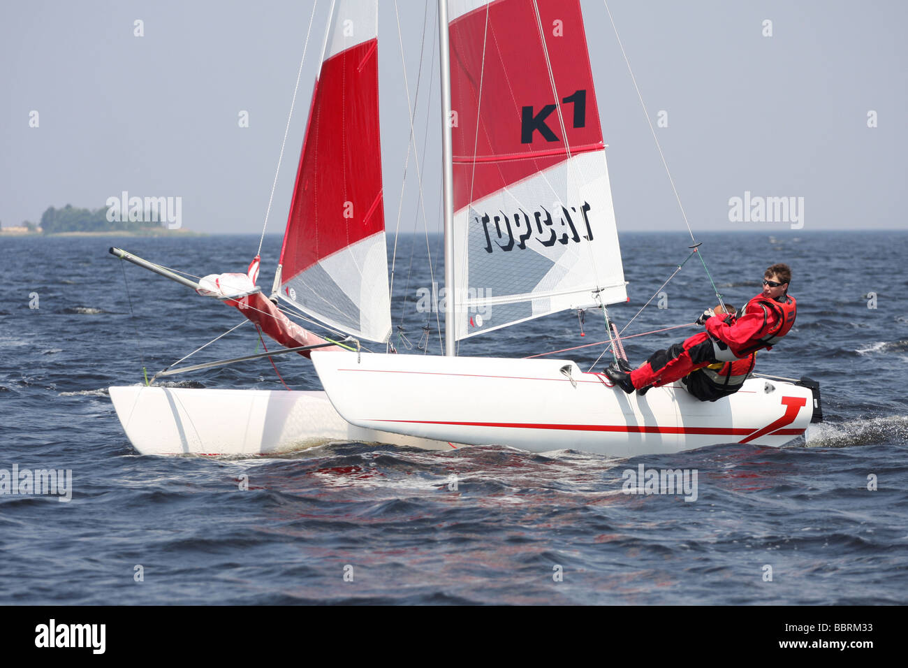 Il Vadym Hetman Cup gara Yachting Ucraina Foto Stock