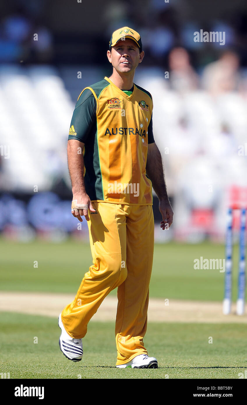 RICKY PONTING AUSTRALIA TRENT BRIDGE NOTTINGHAM INGHILTERRA 01 Giugno 2009 Foto Stock