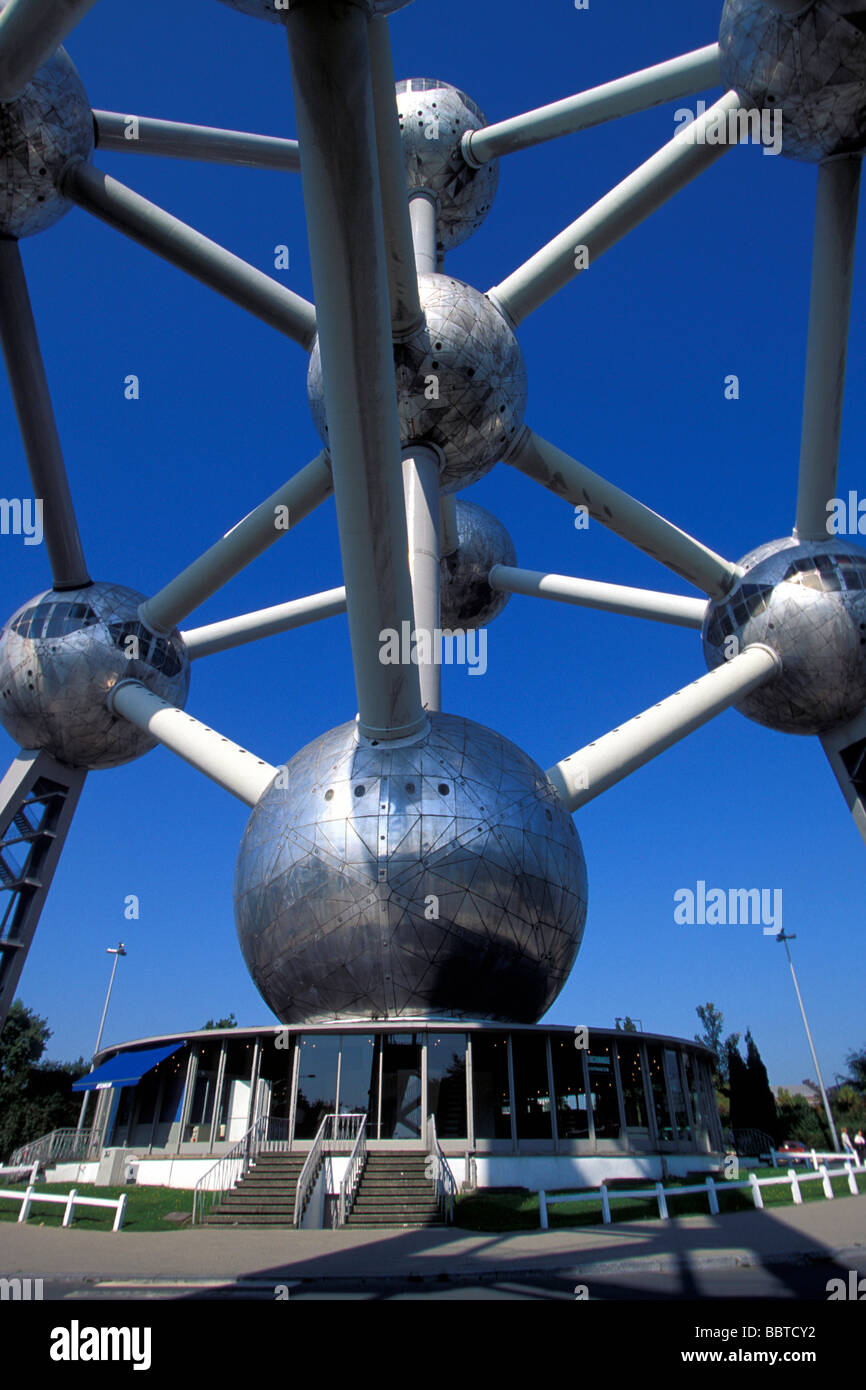 Atomium di Bruxelles, Belgio, Europa Foto Stock
