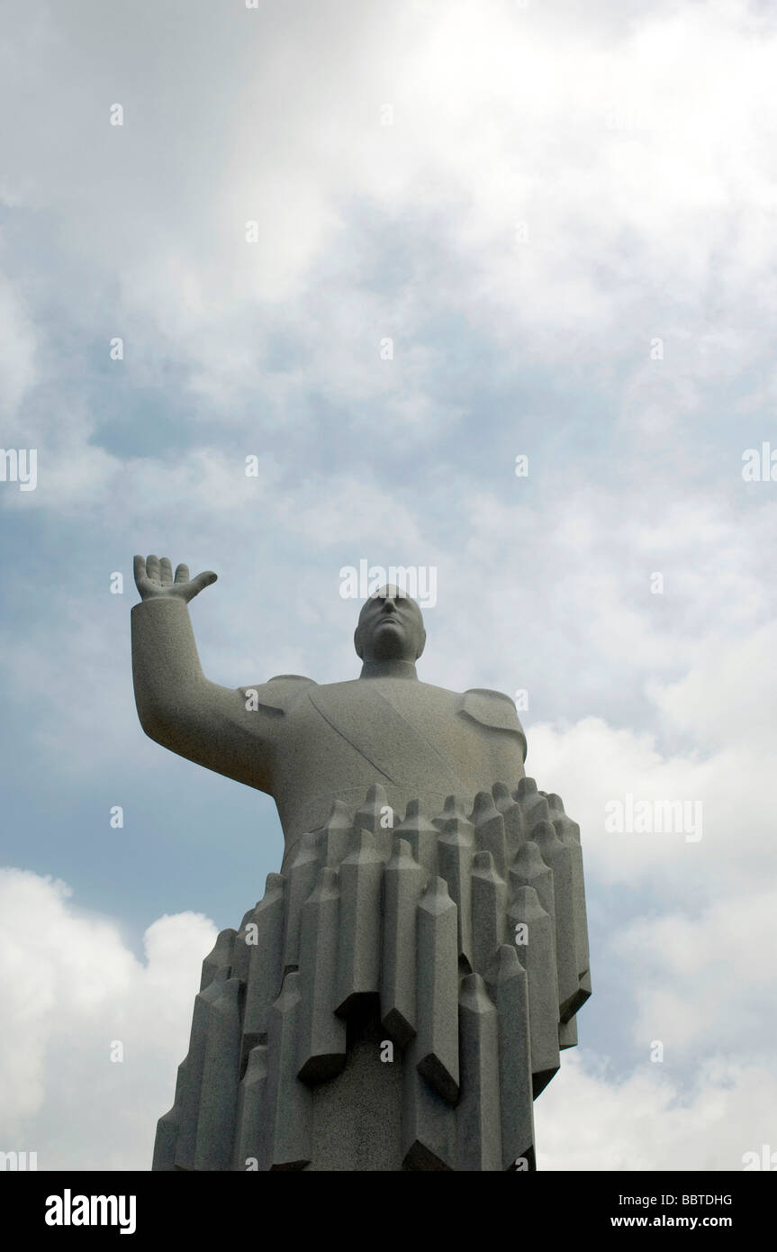 Re Olaf di Norvegia il monumento, Studio Sem, Pietrasanta, Toscana, Italia Foto Stock