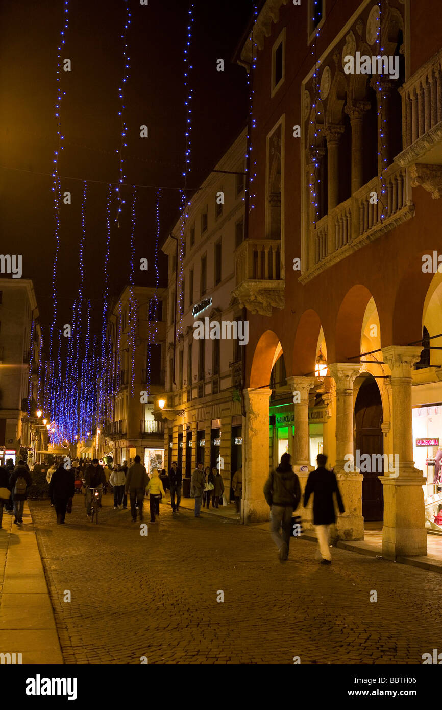 Corso di Andrea Palladio, Vicenza, Veneto, Italia Foto Stock