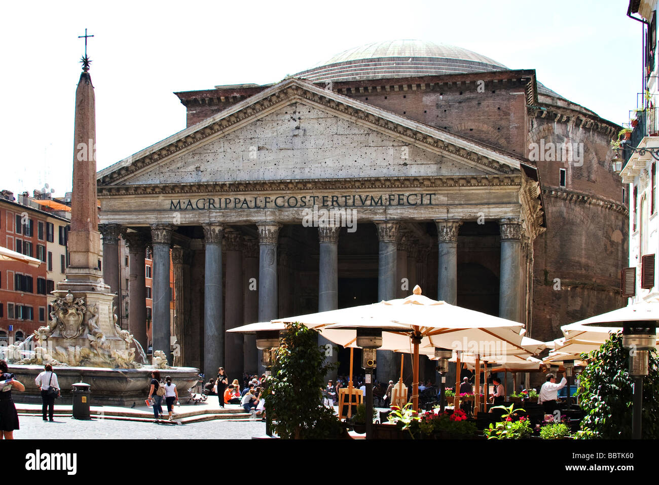 Pantheon Roma Italia Foto Stock