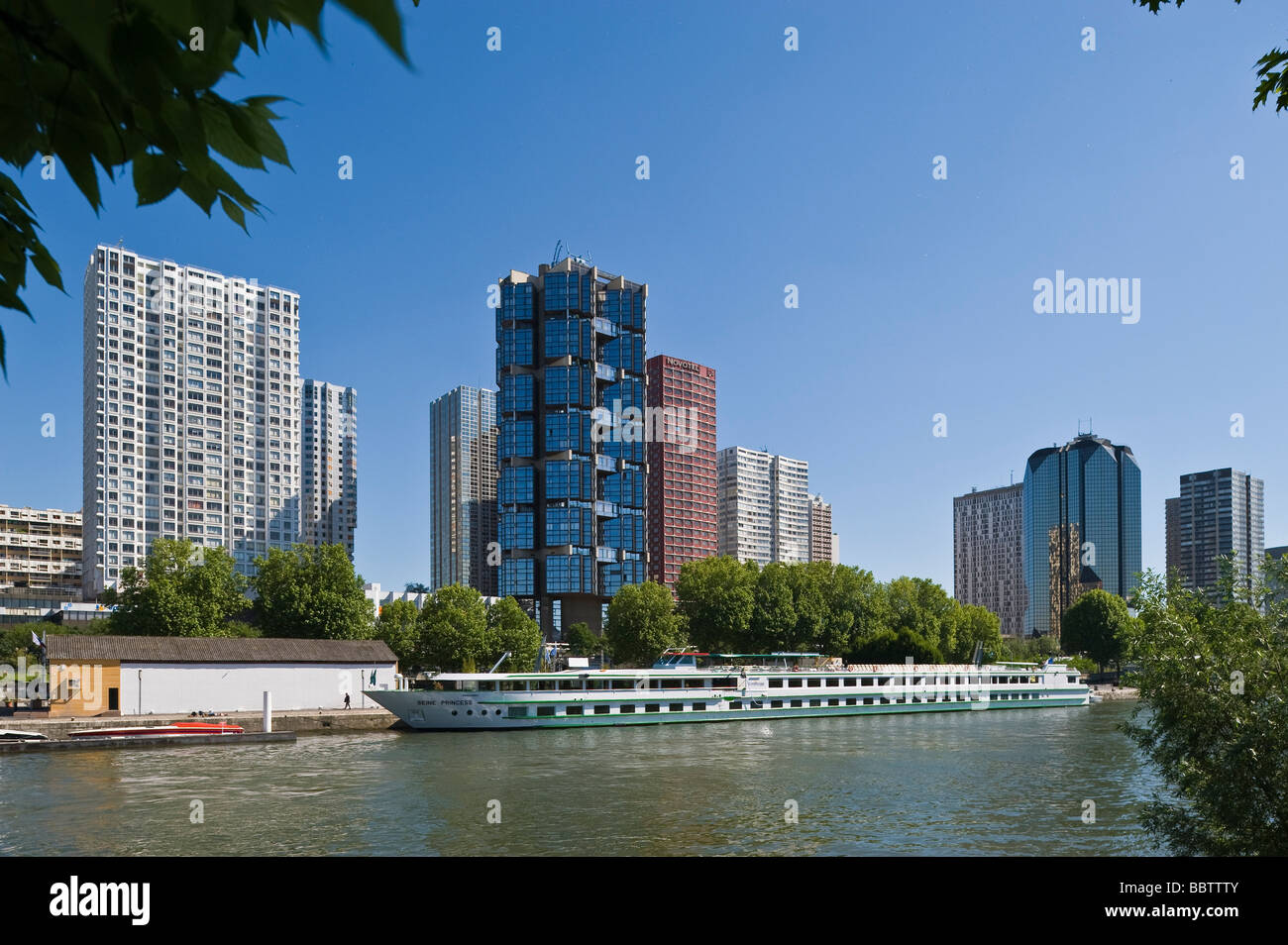 Parigi Front de Seine Foto Stock