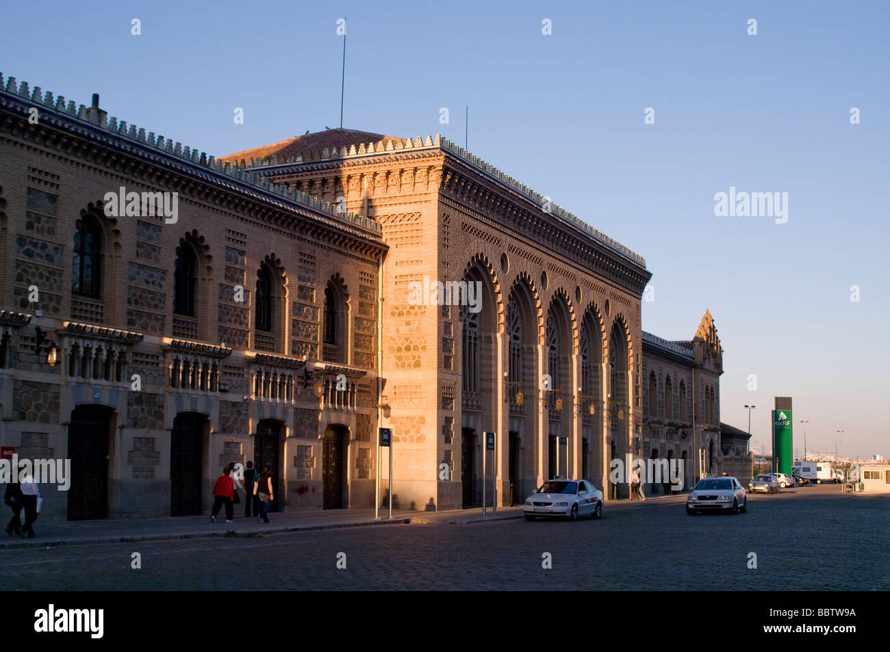 Toledo, Estacion del AVE, Castilla La Mancha, stazione ferroviaria nella città di Toledo Castiglia La Mancha Spagna Foto Stock